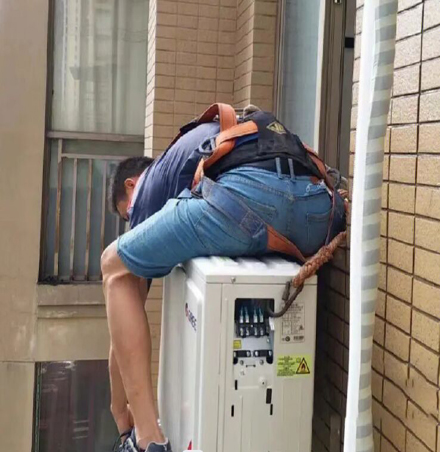 巩义空调移机